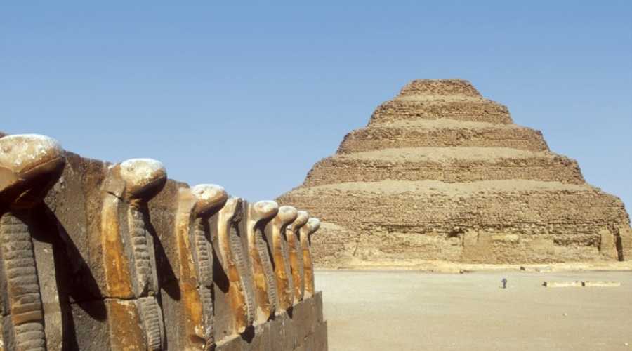 Die Stufenpyramide von Sakkara